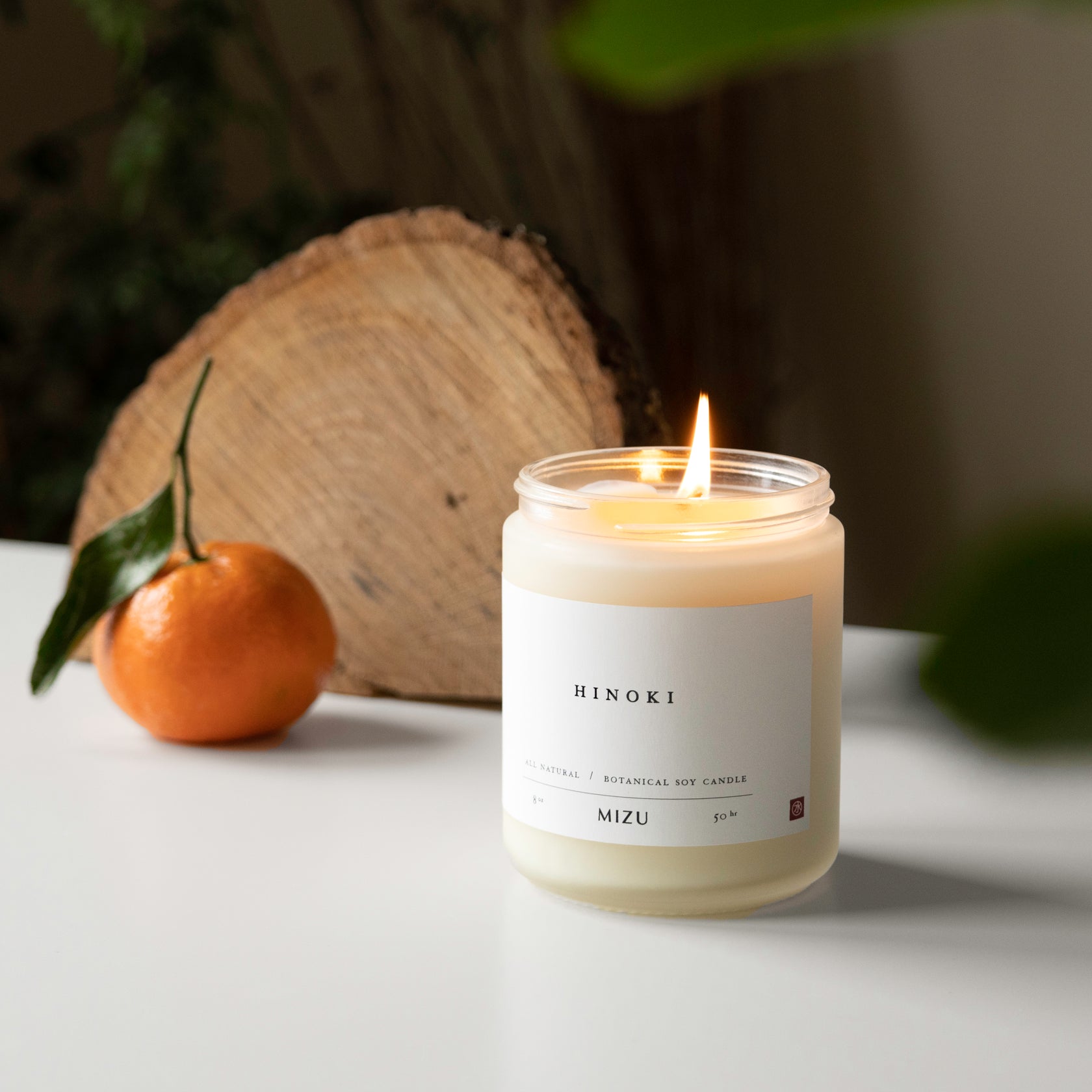 Hinoki Essential Oil Candle – MIZU